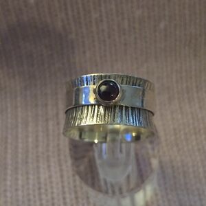 Size 10 Sterling Silver Fidget Ring